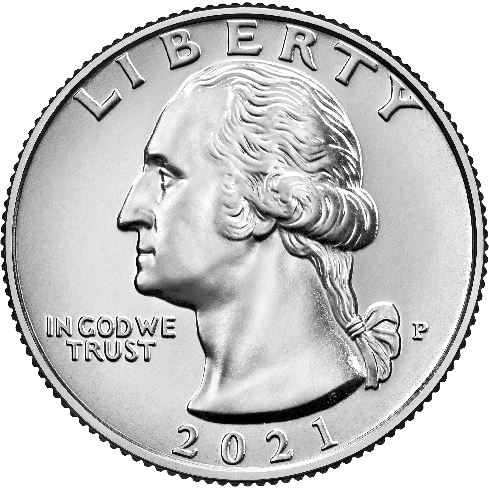 Washington Crossing Quarter Obverse