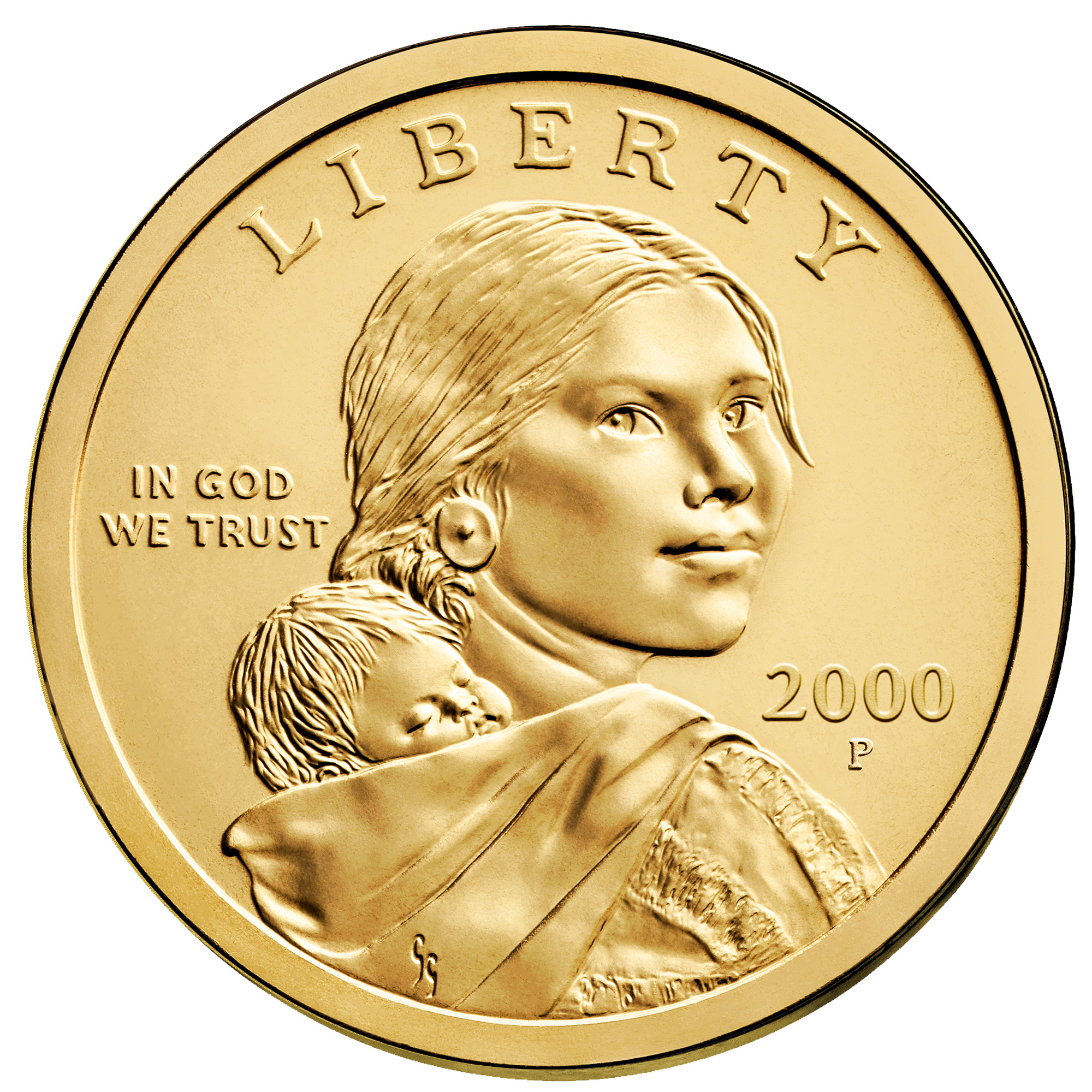 Sacagawea Golden Dollar Obverse
