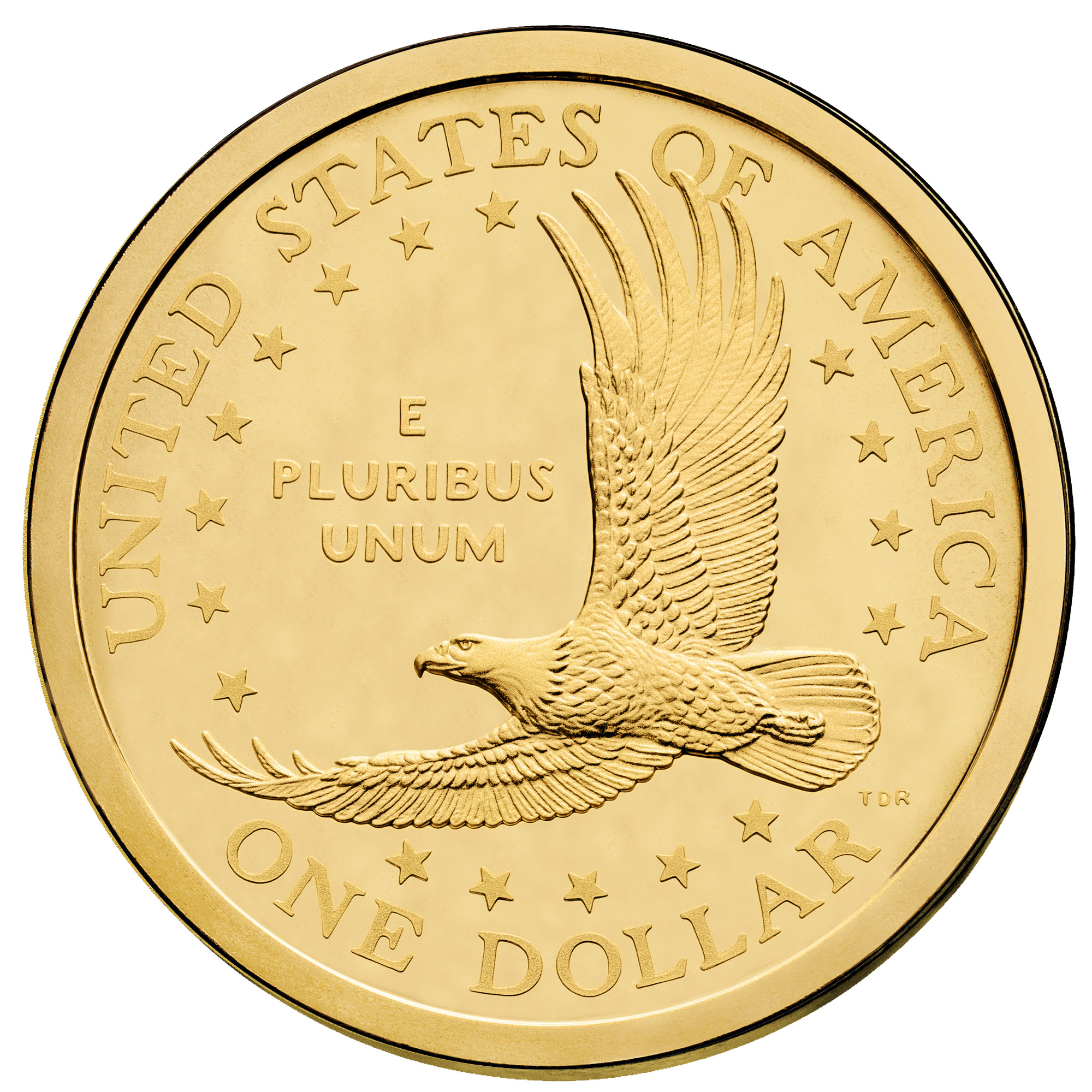 Sacagawea Golden Dollar Reverse