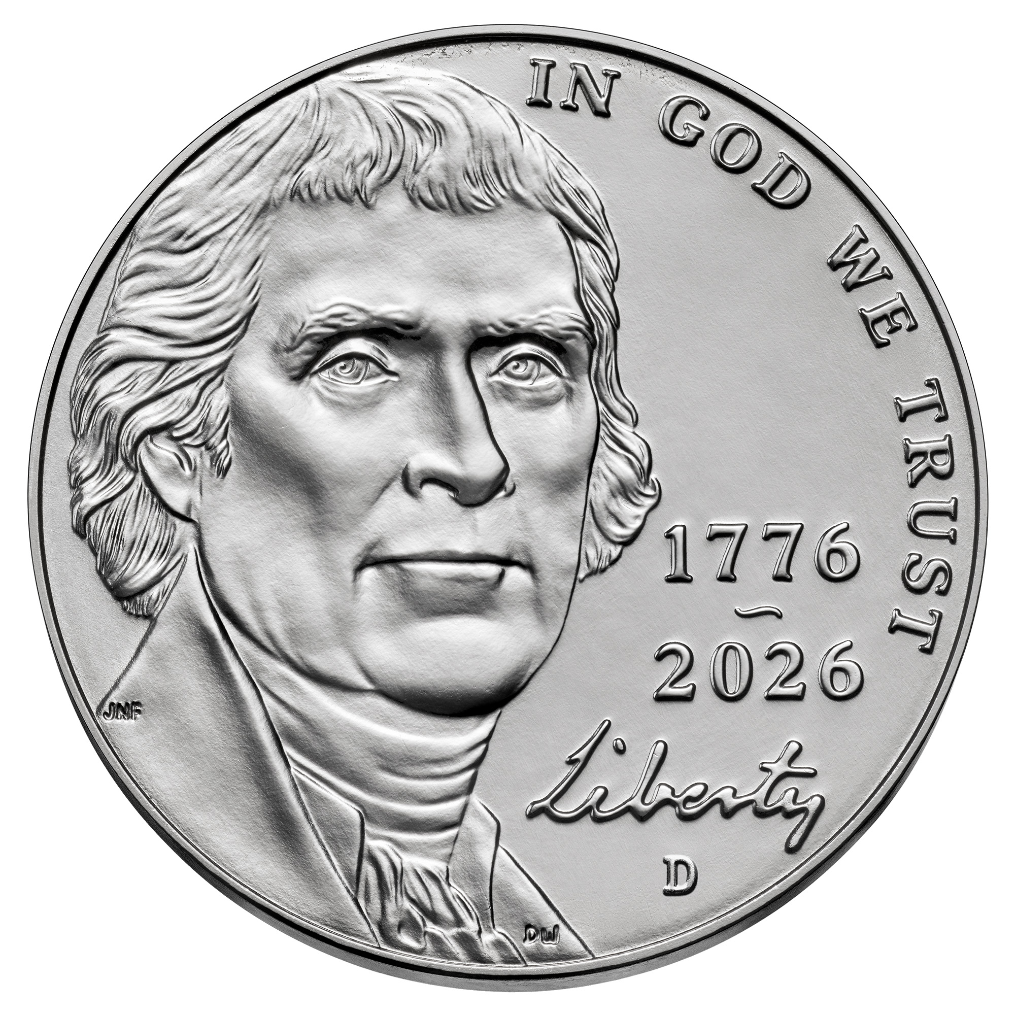 2026 Nickel Obverse