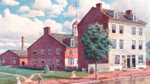 Philadelphia Mint in 1790s