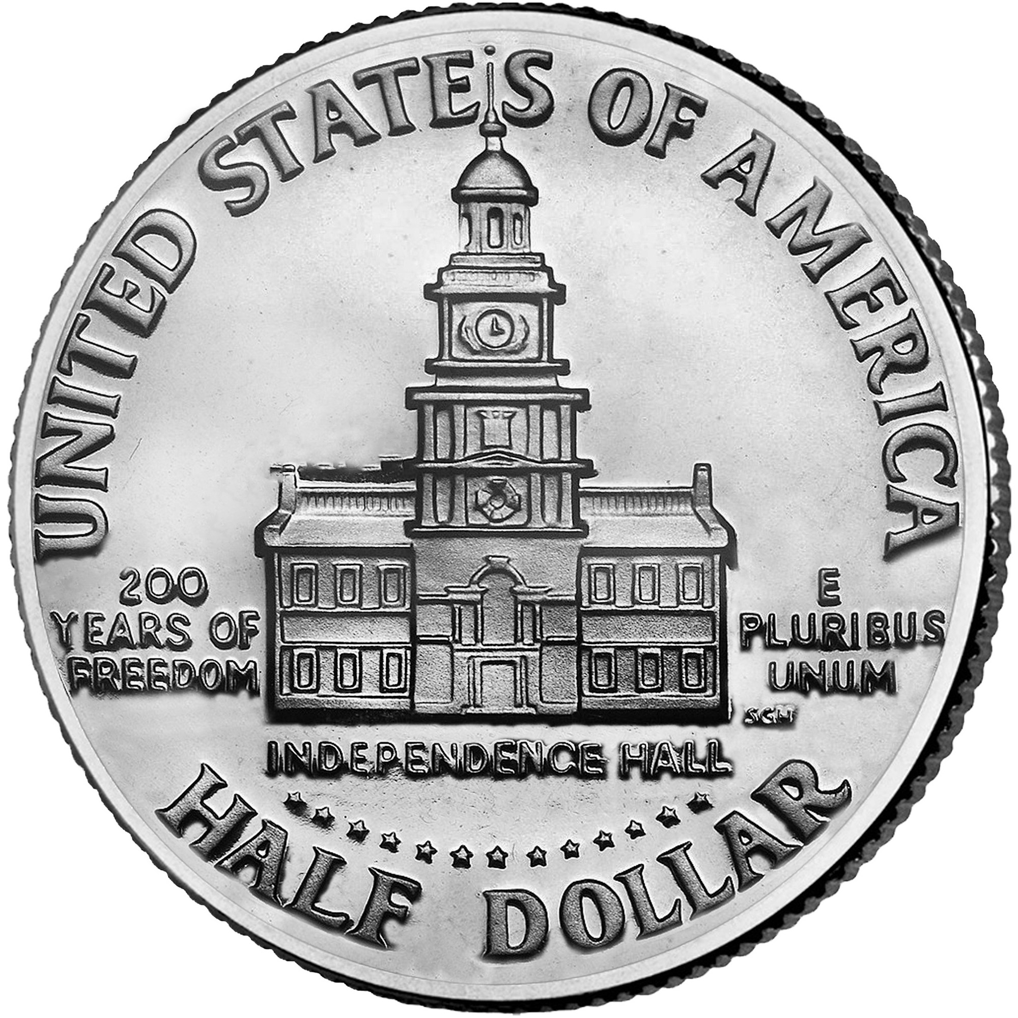 Bicentennial Half Dollar Reverse